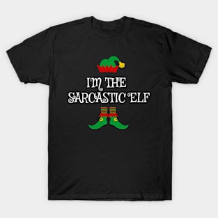 I'm The Sarcastic Christmas Elf T-Shirt